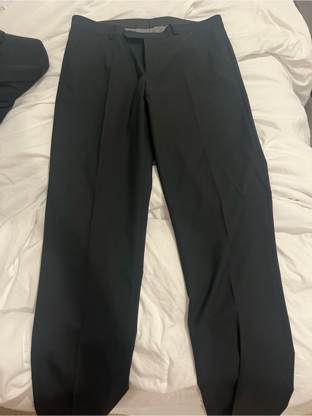 Alfani Black Classic Dress Pants - Straight Leg